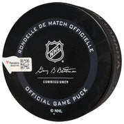 Jordan Eberle Autographed Official Seattle Kraken Inaugural Season Logo Hockey Game Puck Signed In Teal Fanatics Holo Stock #211615