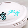 Yanni Gourde Autographed Seattle Kraken White Mini Helmet Fanatics Holo Stock #211607