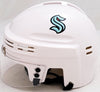 Yanni Gourde Autographed Seattle Kraken White Mini Helmet Fanatics Holo Stock #211607