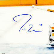 Jordan Eberle Autographed 16x20 Photo Seattle Kraken Jumping Fanatics Holo Stock #211621
