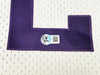 Utah Jazz John Stockton Autographed White Authentic Mitchell & Ness 1991-92 Hardwood Classic Swingman Jersey Size XXL Beckett BAS Witness Stock #224337