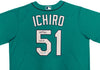 Seattle Mariners Ichiro Suzuki Autographed Teal Nike Jersey Size XL "HOF 25" IS Holo & Beckett BAS Witness QR Stock #238308
