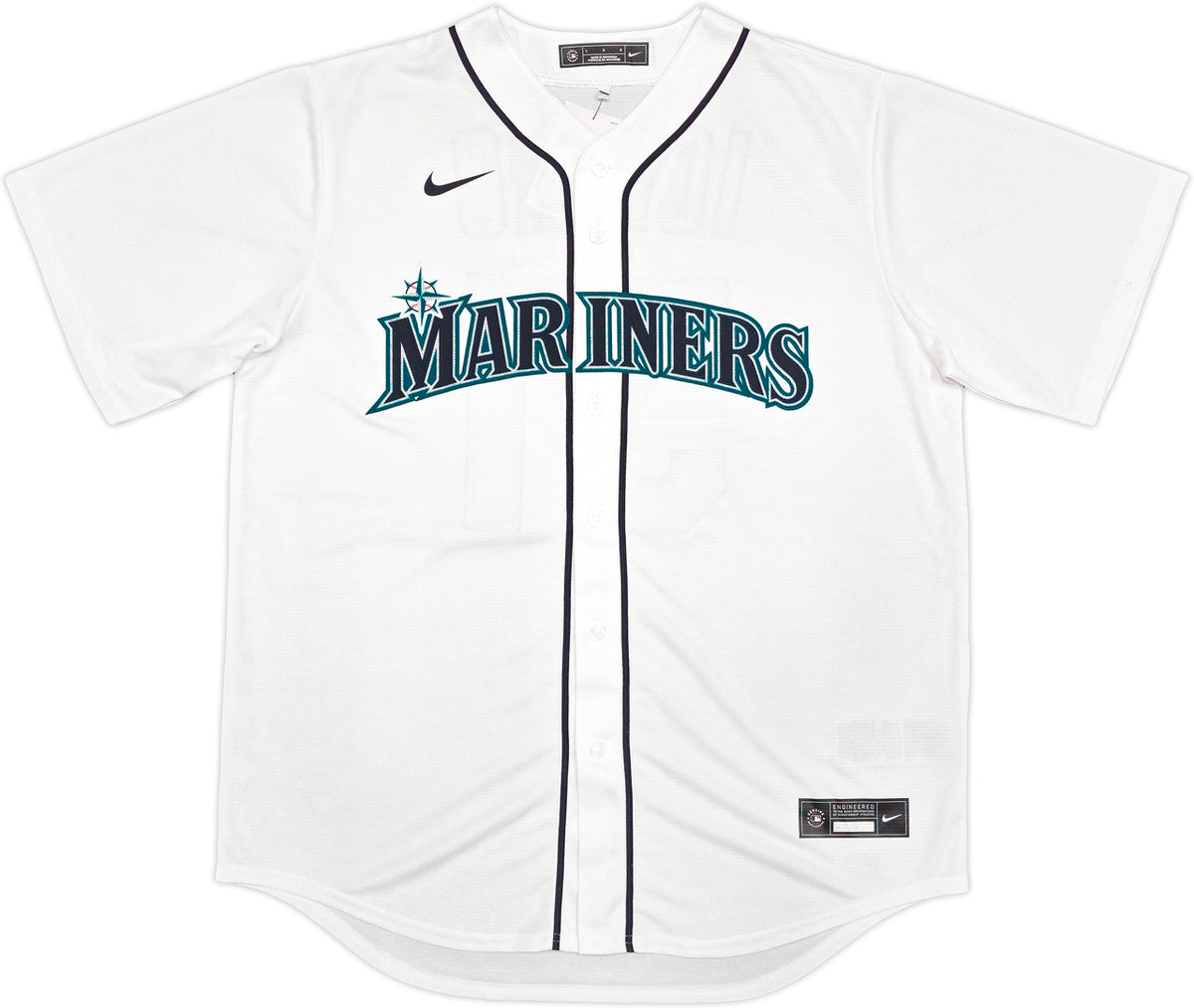 Seattle Mariners Ichiro Suzuki Autographed White Nike Jersey Size L "HOF 25" IS Holo & Beckett BAS Witness QR Stock #238311