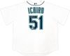 Seattle Mariners Ichiro Suzuki Autographed White Nike Jersey Size XL "HOF 25" IS Holo & Beckett BAS Witness QR Stock #238310