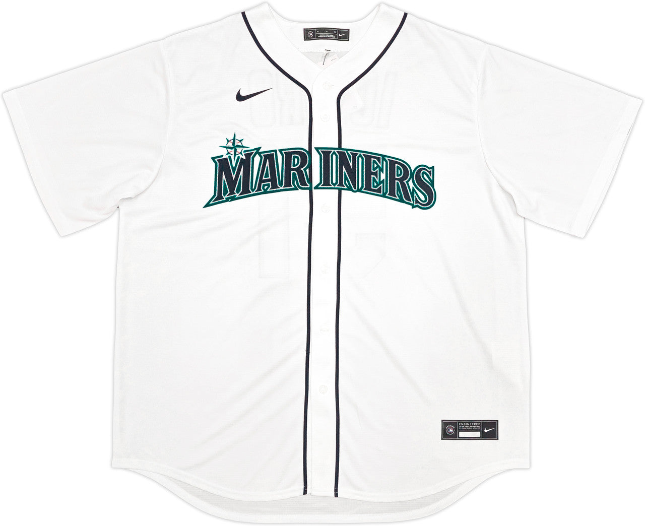 Seattle Mariners Ichiro Suzuki Autographed White Nike Jersey Size XL "HOF 25" IS Holo & Beckett BAS Witness QR Stock #238310