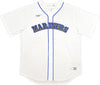 Seattle Mariners Ichiro Suzuki Autographed White Nike Cooperstown Collection Jersey Size L "HOF 25" IS Holo & Beckett BAS Witness QR Stock #238317