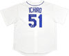 Seattle Mariners Ichiro Suzuki Autographed White Nike Cooperstown Collection Jersey Size XL "HOF 25" IS Holo & Beckett BAS Witness QR Stock #238318