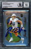 Justin Herbert Autographed 2020 Select Certified Rookie Card #4 Los Angeles Chargers Auto Grade Gem Mint 10 Beckett BAS #15297971