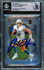Justin Herbert Autographed 2020 Select Certified Rookie Card #4 Los Angeles Chargers Beckett BAS #15298134