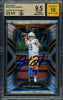 Justin Herbert Autographed 2020 Select Rookie Card #244 Los Angeles Chargers BGS 9.5 Auto Grade Gem Mint 10 Beckett BAS #15297501