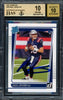 Mac Jones Autographed 2021 Donruss Rated Rookie Card #255 New England Patriots BGS 10 Pristine Auto Grade Gem Mint 10 Highest Graded Beckett BAS #15297163