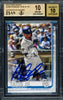 Fernando Tatis Jr. Autographed 2019 Topps Update Rookie Card #US56 San Diego Padres BGS 10 Auto Grade Gem Mint 10 Highest Graded Beckett BAS #15265457