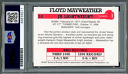 Floyd Mayweather Jr Autographed 1997 Brown's Boxing Rookie Retro Reprint Rookie Card #51 "$" Money PSA/DNA #84816571