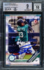 Julio Rodriguez Autographed 2019 Bowman Draft Rookie Card #BD60 Seattle Mariners BGS 9 Auto Grade Gem Mint 10 Beckett BAS Stock #211845