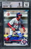 Juan Soto Autographed 2017 Bowman Draft Rookie Card #BD162 New York Mets BGS 9 Auto Grade Gem Mint 10 Beckett BAS Stock #211849