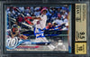 Juan Soto Autographed 2018 Topps Update Rookie Card #US104 New York Mets BGS 9.5 Auto Grade Gem Mint 10 Beckett BAS Stock #211850