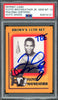 Floyd Mayweather Jr Autographed 1997 Brown's Boxing Rookie Retro Reprint Rookie Card #51 Auto Grade Gem Mint 10 "TBE" The Best Ever PSA/DNA Stock #211855