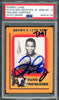 Floyd Mayweather Jr Autographed 1997 Brown's Boxing Rookie Retro Reprint Rookie Card #51 Auto Grade Gem Mint 10 "TMT" The Money Team PSA/DNA Stock #211856