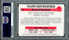 Floyd Mayweather Jr Autographed 1997 Brown's Boxing Rookie Retro Reprint Rookie Card #51 Auto Grade Gem Mint 10 "TMT" The Money Team PSA/DNA Stock #211856