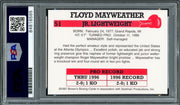 Floyd Mayweather Jr Autographed 1997 Brown's Boxing Rookie Retro Reprint Rookie Card #51 "TMT" The Money Team PSA/DNA Stock #211859