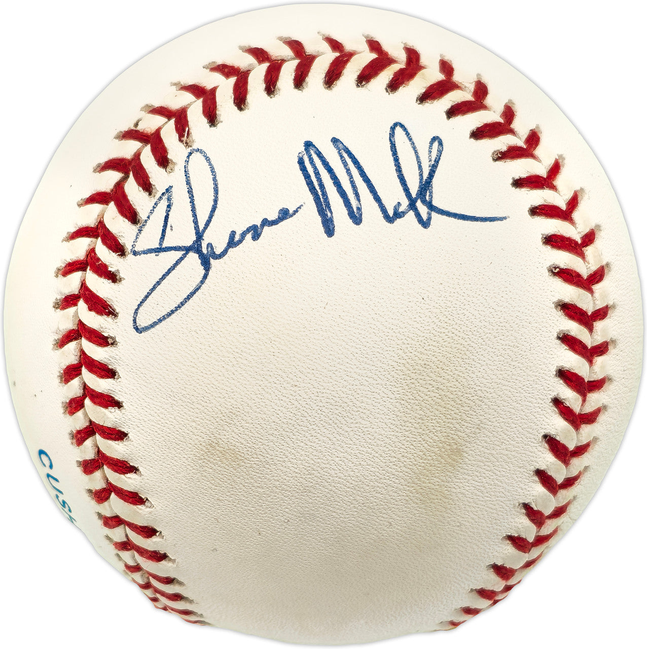 Shane Mack Autographed Official AL Baseball Minnesota Twins Beckett BAS QR #BN89811