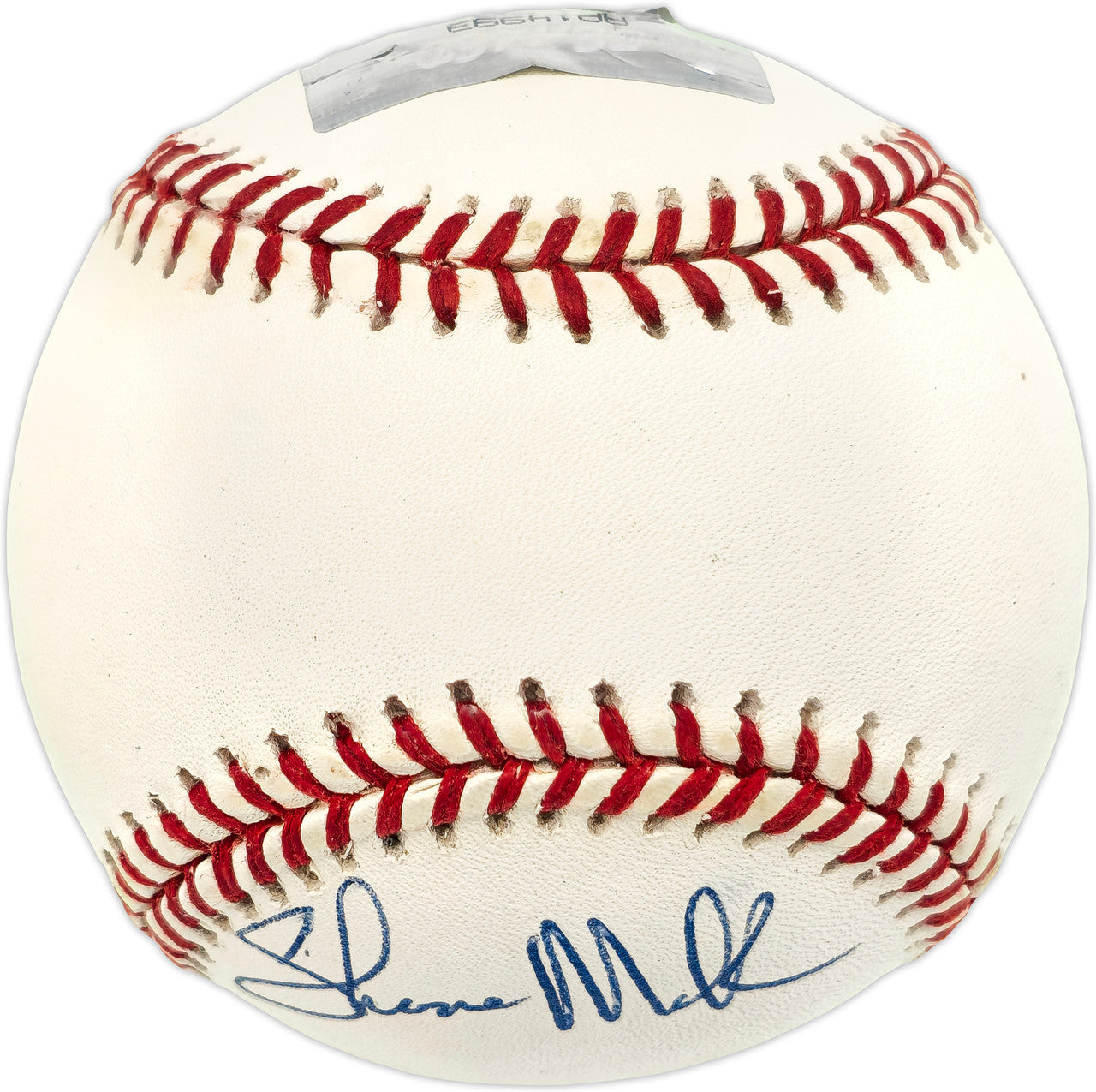 Shane Mack Autographed Official AL Baseball Minnesota Twins Beckett BAS QR #BN89811