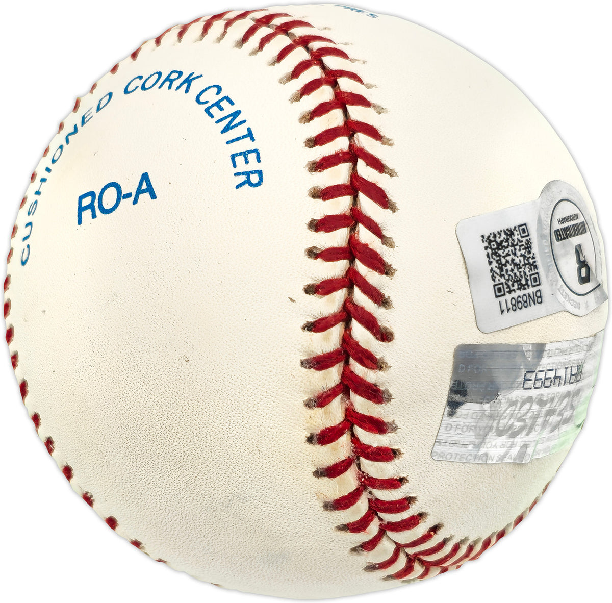 Shane Mack Autographed Official AL Baseball Minnesota Twins Beckett BAS QR #BN89811