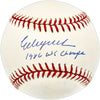 Ed Lynch Autographed Official NL Baseball New York Mets "1986 WS Champs" Beckett BAS QR #BN14963
