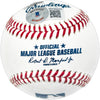 David Ortiz Autographed Official MLB Baseball Boston Red Sox "HOF 22" (Smudged) Beckett BAS Witness #WY88225