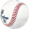 David Ortiz Autographed Official MLB Baseball Boston Red Sox "HOF 22" (Smudged) Beckett BAS Witness #WY88225