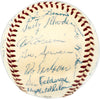 1953 New York Giants Autographed Official Giles NL Baseball With 29 Signatures SKU #237409