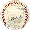 1953 New York Giants Autographed Official Giles NL Baseball With 29 Signatures SKU #237409