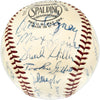 1953 New York Giants Autographed Official Giles NL Baseball With 29 Signatures SKU #237409