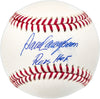 Dave Concepcion Autographed Official MLB Baseball Cincinnati Reds "Reds HOF" (Smudged) Beckett BAS Witness #W529094