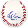 Charlie Sheen, Corbin Bernsen & Tom Berenger Autographed Official MLB Baseball Major League Baseball Movie Beckett BAS Witness #WQ60817