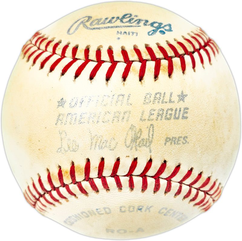 Unsigned MacPhail AL Baseball SKU #238370