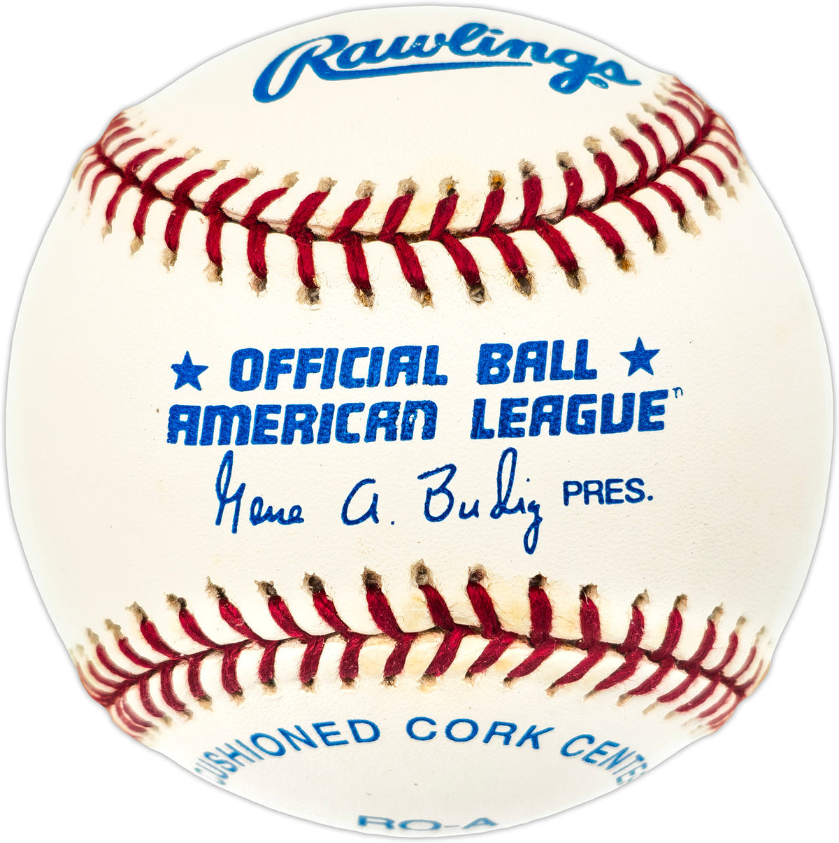 Unsigned Budig AL Baseball SKU #238390