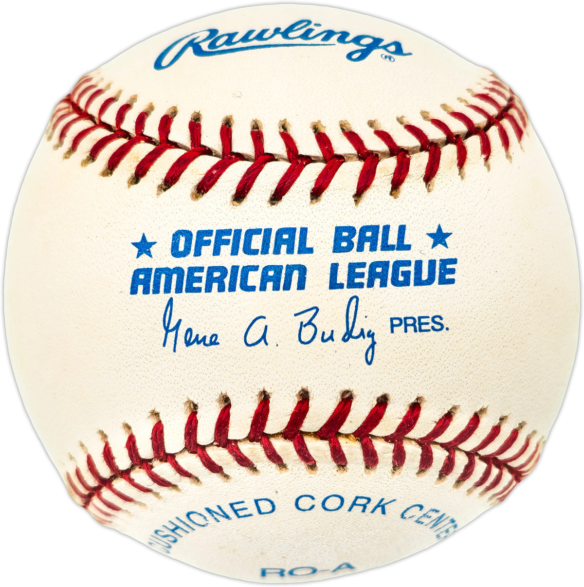 Unsigned Budig AL Baseball SKU #238391