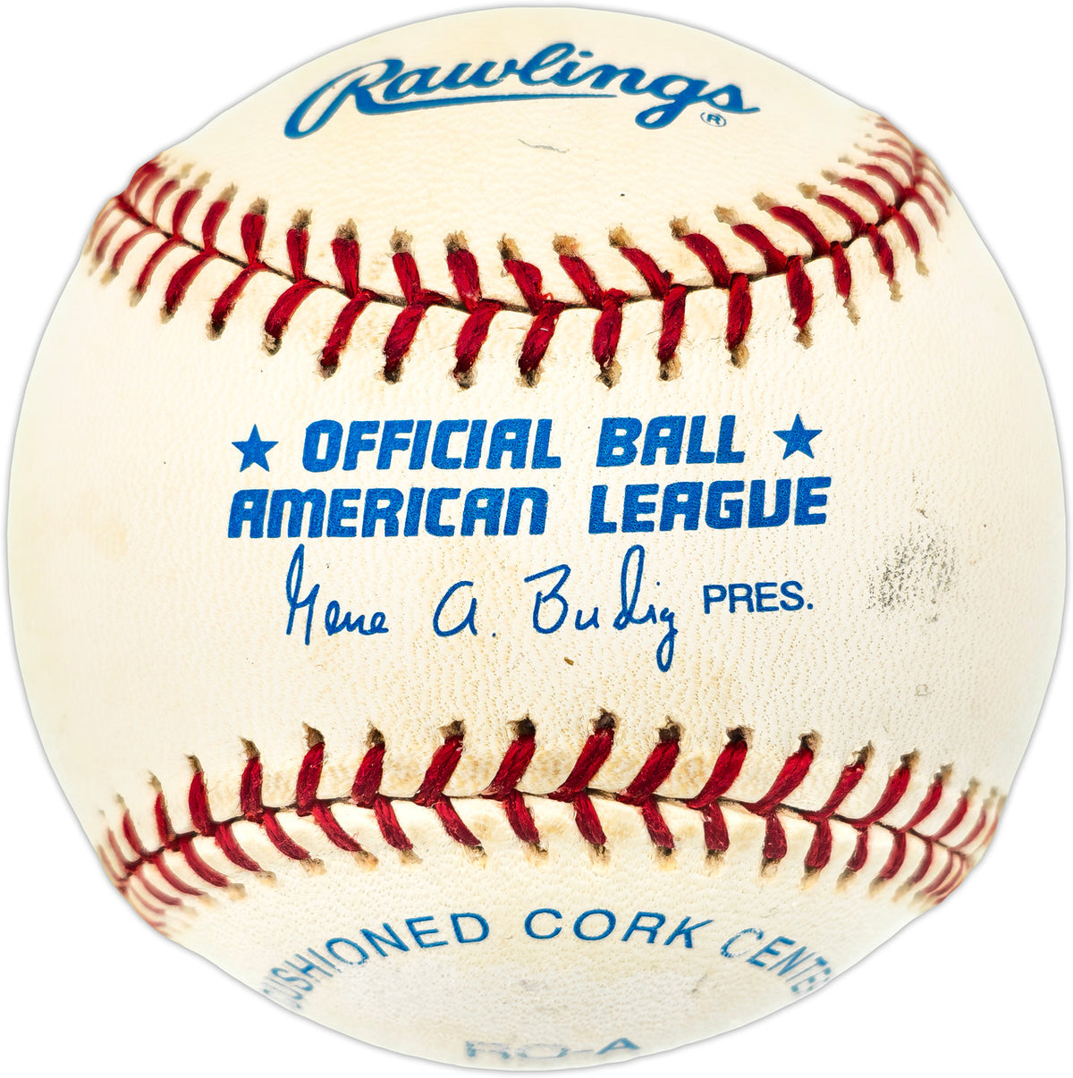 Unsigned Budig AL Baseball SKU #238402