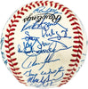 1986 New York Mets Team Autographed Official NL Baseball With 31 Signatures Including Gary Carter PSA/DNA #W03530