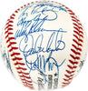 1986 New York Mets Team Autographed Official NL Baseball With 31 Signatures Including Gary Carter PSA/DNA #W03531