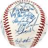 1986 New York Mets Team Autographed Official NL Baseball With 31 Signatures Including Gary Carter PSA/DNA #W03533