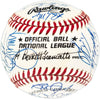 1986 New York Mets Team Autographed Official NL Baseball With 31 Signatures Including Gary Carter PSA/DNA #W03533