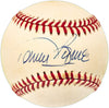 Tommy Byrnes Autographed Official AL Baseball New York Yankees Beckett BAS #F26207