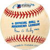 Tommy Byrnes Autographed Official AL Baseball New York Yankees Beckett BAS #F26207