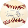 Tommy Byrnes Autographed Official AL Baseball New York Yankees Beckett BAS #F26208