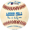 Tommy Byrnes Autographed Official AL Baseball New York Yankees Beckett BAS #F26208