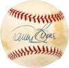 Tommy Byrnes Autographed Official AL Baseball New York Yankees Beckett BAS #F26209