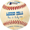 Tommy Byrnes Autographed Official AL Baseball New York Yankees Beckett BAS #F26209