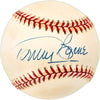 Tommy Byrnes Autographed Official AL Baseball New York Yankees Beckett BAS #F26210